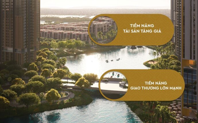Khu kênh đào dài 2km tại The Global City mang đến tiềm năng gì