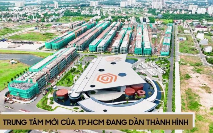 Tiến độ xây dựng dự án The Global City tháng 05 năm 2023